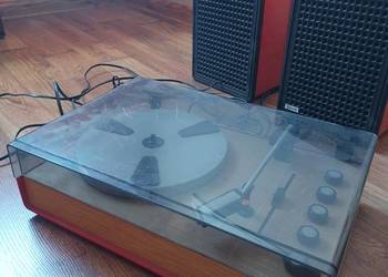 Gramofon Unitra Fonica + oryginalne głośniki PRL (Vintage)