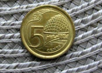 Singapur 5 Cent 2013r