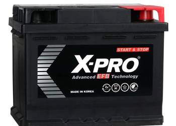 Akumulator X-PRO EFB 60Ah 560A EN Prawy Plus