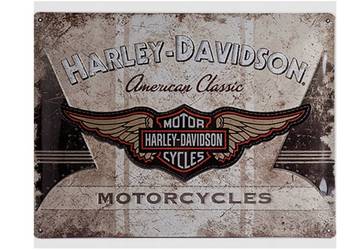 DUŻA TABLICZKA TABLICA 3D HARLEY DAVIDSON