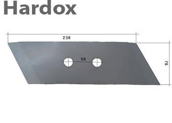 Dłuto 100hektarów HARDOX 6431/L części do pługa DURO