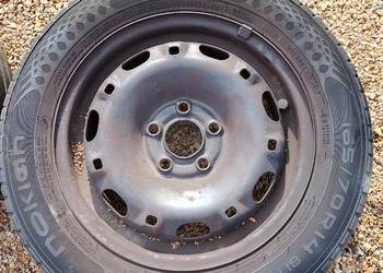 2 Felgi stalowe z oponami 5x100 volkswagen