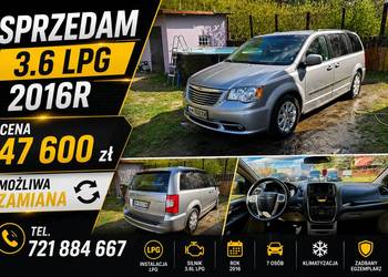 Chrysler town country 3.6 lpg 2016r.