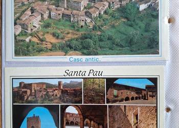Hiszpania Santa Pau pocztówki 3 szt.