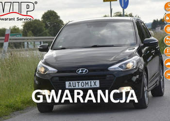 Hyundai i20 1.2 MPi GO! nawigacja kamera cofania czarna podsufitka gwaranc…