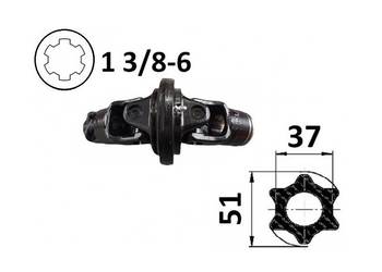 Kompletny przegub homokinetyczny na rurę 51x37,G7 Smart Line Black W2580PR…