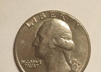 Moneta duży Liberty Quarter Dollar USA 1981