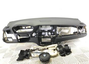 KOKPIT PODUSZKI KURTYNY PASY KOMPLET BMW E71 6979911 SUV 07-14 KONSOLA