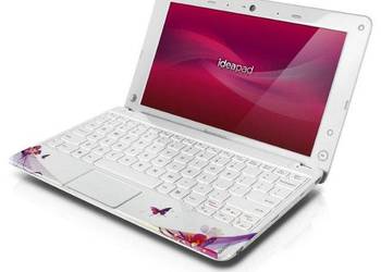 Elegancki Laptop Netbook Lenovo IdeaPad S10-3s 11 cali biały