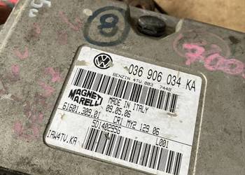 Komputer silnika ecu vw seat 1.4 16v 036906034ka immo off