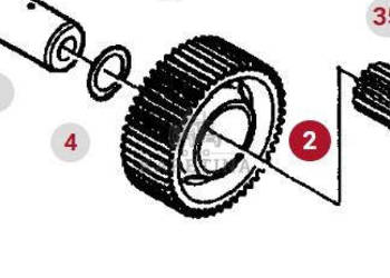 Fendt 816 818 822 824 Vario Satelita Przekładni Planetarnej 718150151310