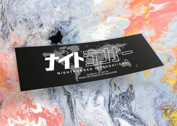 Naklejka K13 + NIGHTRUNNER 15 x 5 cm drift slap #7