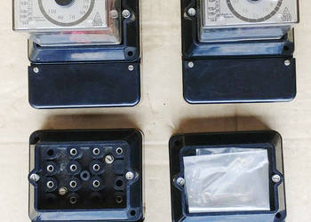2x MERA REFA RTx‑20 przekaźnik czasowy NOWY 1979 / 1981 + 4 podstawki