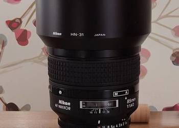 Obiektyw Nikkor 85 1.4D świetna portretówka - Nikon Obiektyw Nikkor 85 1.4D świetna portretówka - Nikon