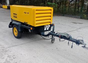 Kompresor spalinowy śrubowy Atlas Copco XAS 96 Rejestracja