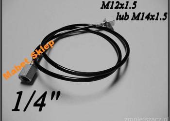COMMON RAIL Przewód Do Manometru 1/4" -M12M14
