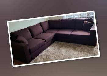 Narożnik z funkcją spania w idealnym stanie