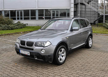BMW X3 2008 r. Automat Skóry xDrive Lift Bezwypadkowy