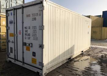 Kontener mroźnia 20'RF chłodnia - 6 metrów - 10 europalet