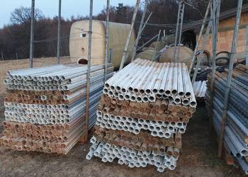 Słupki ogrodzeniowe plastikowe 250cm