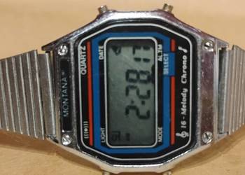 Zegarek elektroniczny Montana prl