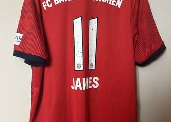 BAYERN MONACHIUM FC nr 11 RODRIGUEZ - 2018 - 2019 - adidas - L/XL - UNIKAT