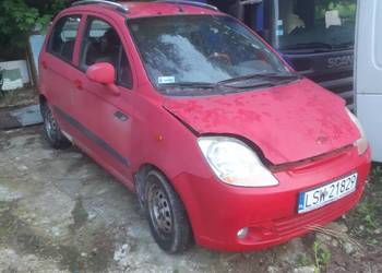 Chevrolet matiz na wrakrace