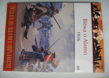 Osprey: Bitwa o Alamo 1836, książka + DVD/Nowe!