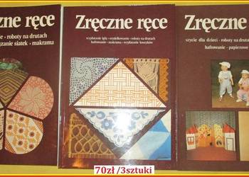 Poradniki: Zręczne ręce / dziewiarstwo / haft / makrama