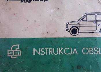 Polski Fiat 126p Maluch instrukcja obsługi PRL
