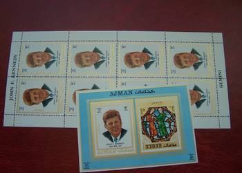 Ajman ZEA  1971 J.F Keneddy Prezydent USA