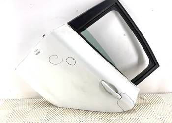 DRZWI LEWY TYŁ PEUGEOT 208 I Hatchback LAKIER BIAŁY BANQUISE