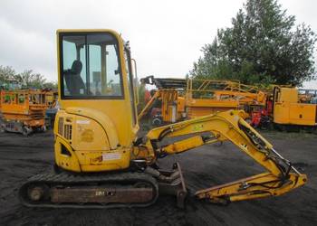 Minikoparka gąsienicowa Yanmar VIO20-4 uszkodzona