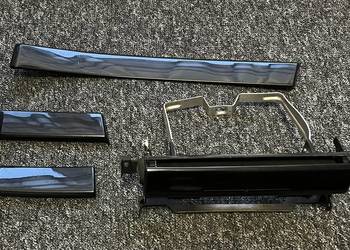 Bmw e39 dekory pianoblack na deske rozdzielcza