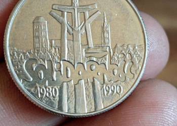 Sprzedam monete 10000 1990 r Solidarnosc
