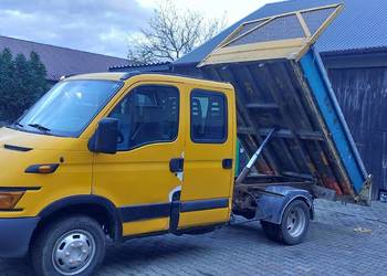 IVECO DAILY 2.8 Wywrotka Dubel kabina 7 miejsc hak