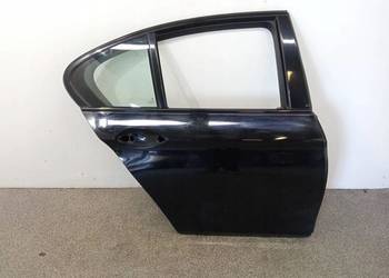 DRZWI  PRAWE TYŁ SEDAN CZARNE  Bmw Seria 5 VI (2010-  ) F07/10/11