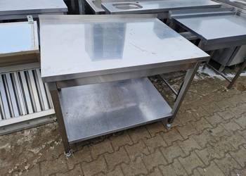 STÓŁ GASTRONOMICZNY Z PÓŁKĄ 110/78/85