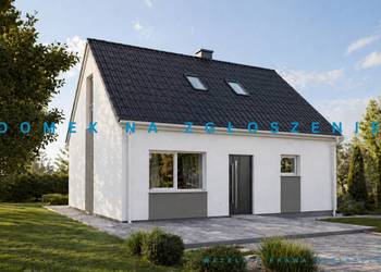 Dom bez pozwolenia / Projekt domu 35 m2 / NA ZGŁOSZENIE