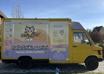 Food truck mercedes kaczka  gotowy do pracy