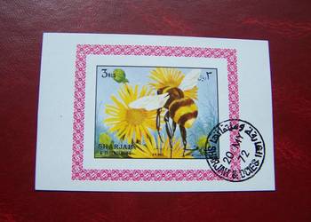Sharjah 1972 CTO Fauna  Owady Pszczoły  a
