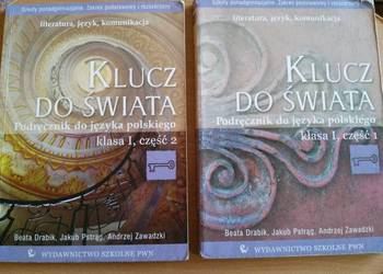 Klucz do świata - klasa 1, komplet, PWN, Drabik, Pstrąg