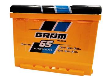 Akumulator 65Ah 640A Grom Racing  EN PRAWY PLUS